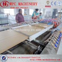 PVC wood plastic door board production line/WPC door board making machine